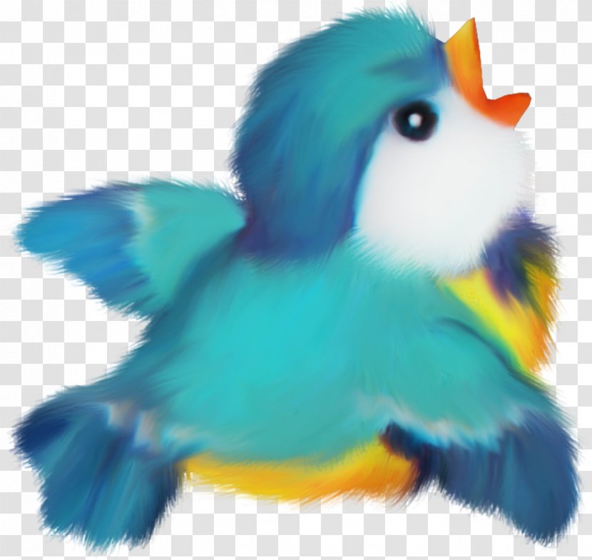 Bird Stuffed Animals & Cuddly Toys Cobalt Blue Turquoise Feather - Honey Transparent PNG