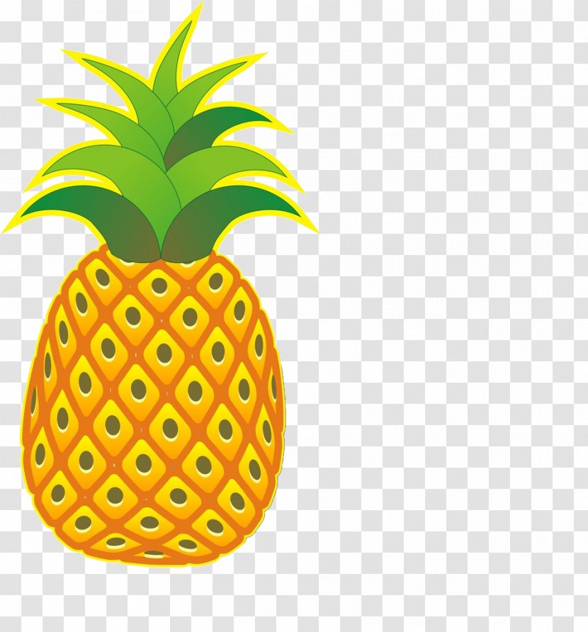 Pineapple - Cartoon Transparent PNG