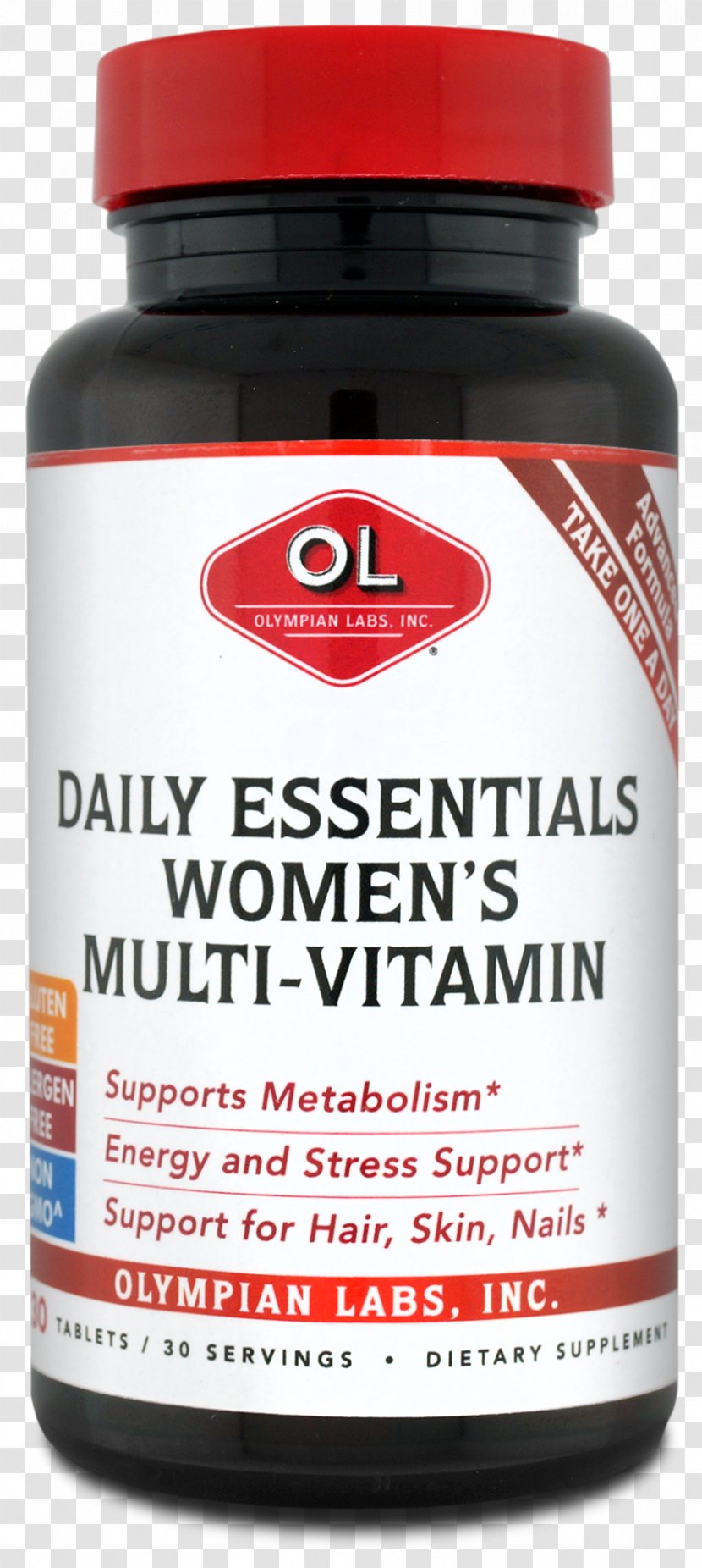 Dietary Supplement Olympian Labs Inc. Daily Essentials Women's Multi-Vitamin Flavor By Bob Holmes, Jonathan Yen (narrator) (9781515966647) Product Labs, - Nail Growth Formula Transparent PNG
