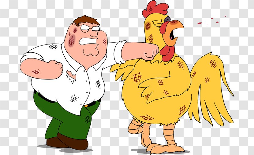 Peter Griffin Rooster Cartoon Family Guy Yourself Transparent PNG