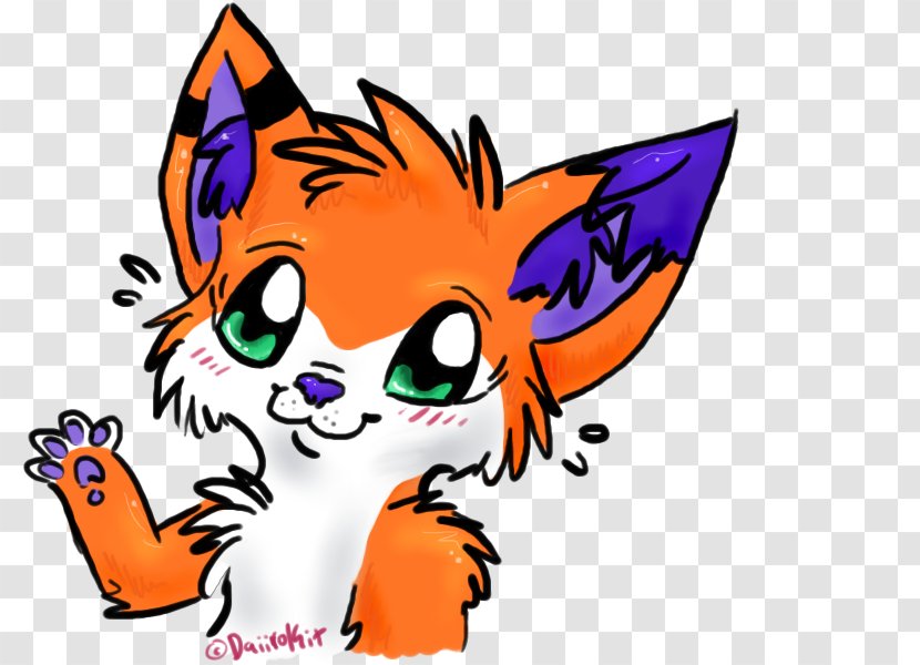 Whiskers Kitten Red Fox Cat Clip Art Transparent PNG