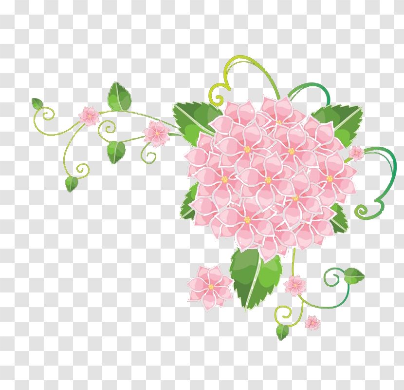 Flower Clip Art - Plant - Pink Bouquet Of Flowers Transparent PNG