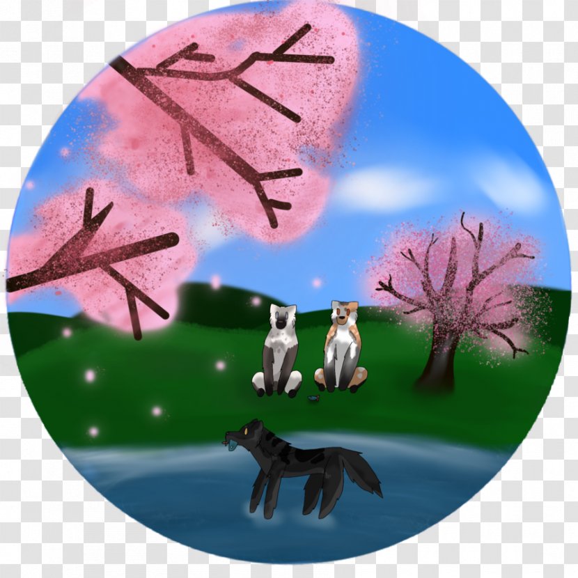 Sky Plc - Cherry Blossom Bird Transparent PNG