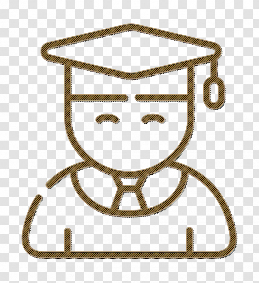 Student Icon Online Learning Icon Graduate Icon Transparent PNG