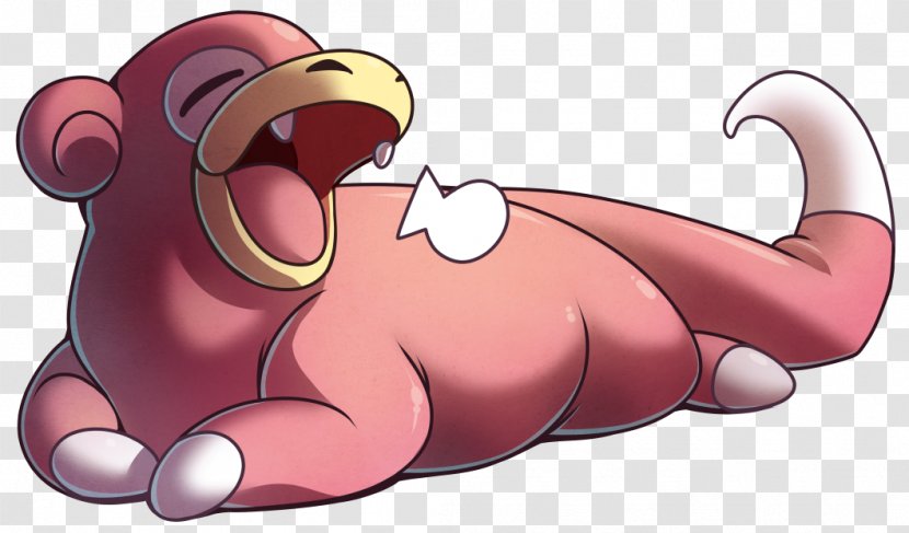 Slowpoke Pokémon Sun And Moon Art Slowbro - Flower - Pokemon Transparent PNG