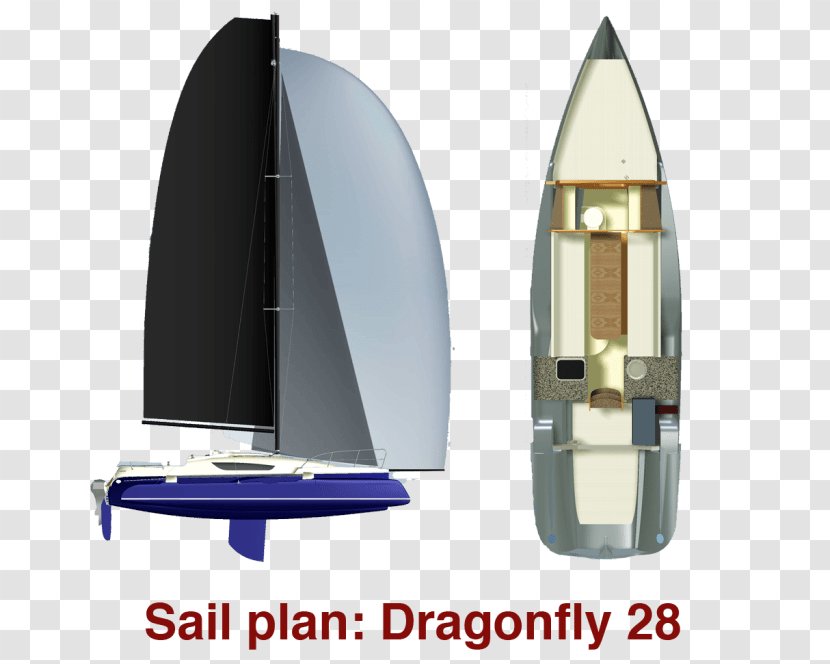 Sail Keelboat Multihull - Sailboat Transparent PNG