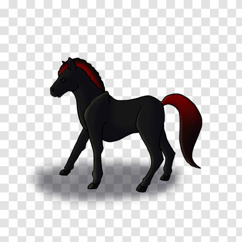 Mustang Stallion Halter Pack Animal Rein - Silhouette - Forever Waiting Computer Transparent PNG