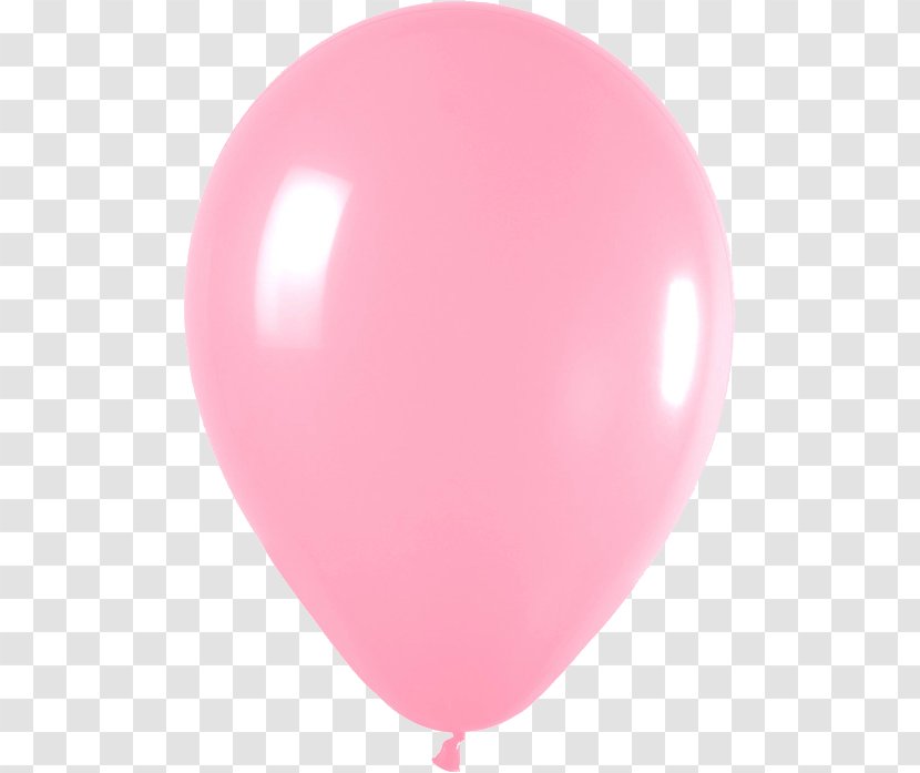 Balloon Pink Birthday - Blue Transparent PNG
