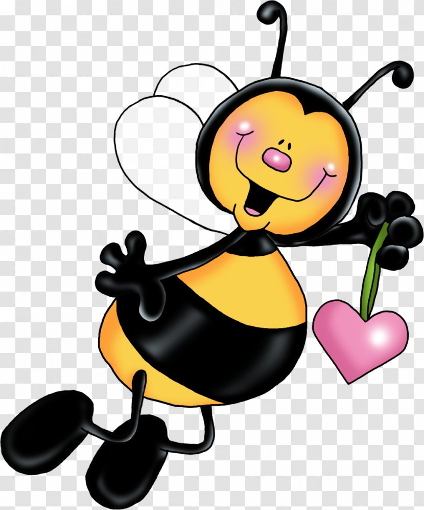 Insect Western Honey Bee Drawing Clip Art - Yellow Transparent PNG