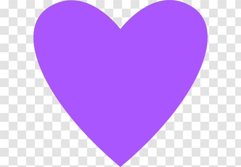 Purple Heart Violet Clip Art - Frame Transparent PNG