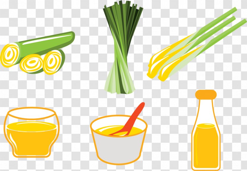 Lemongrass Euclidean Vector Spice - Fruit - Cooking Spices Transparent PNG