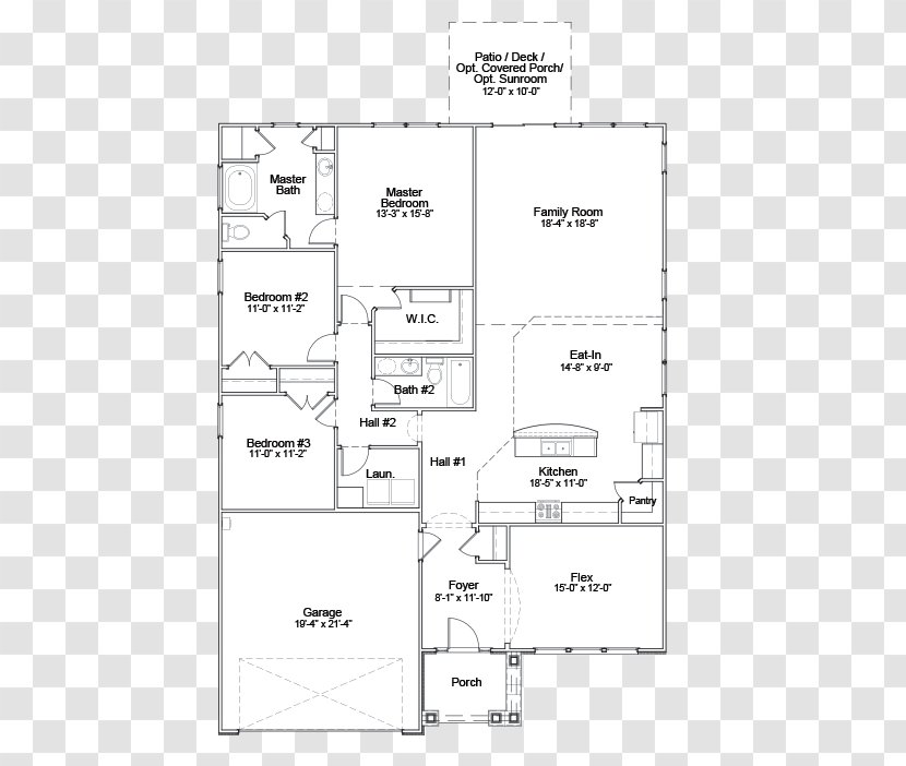Floor Plan House Design Building - Room Transparent PNG