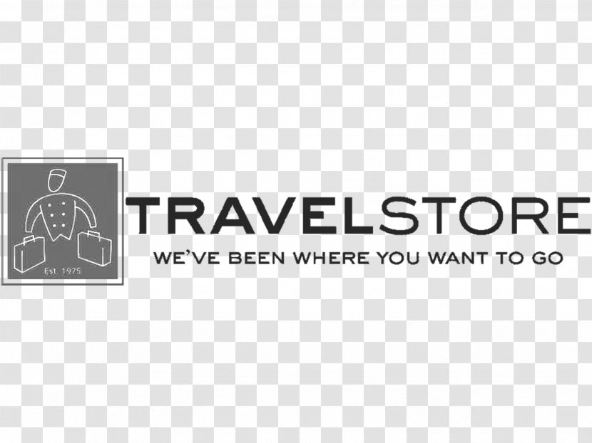 Logo Brand TravelStore Banner - Text Transparent PNG
