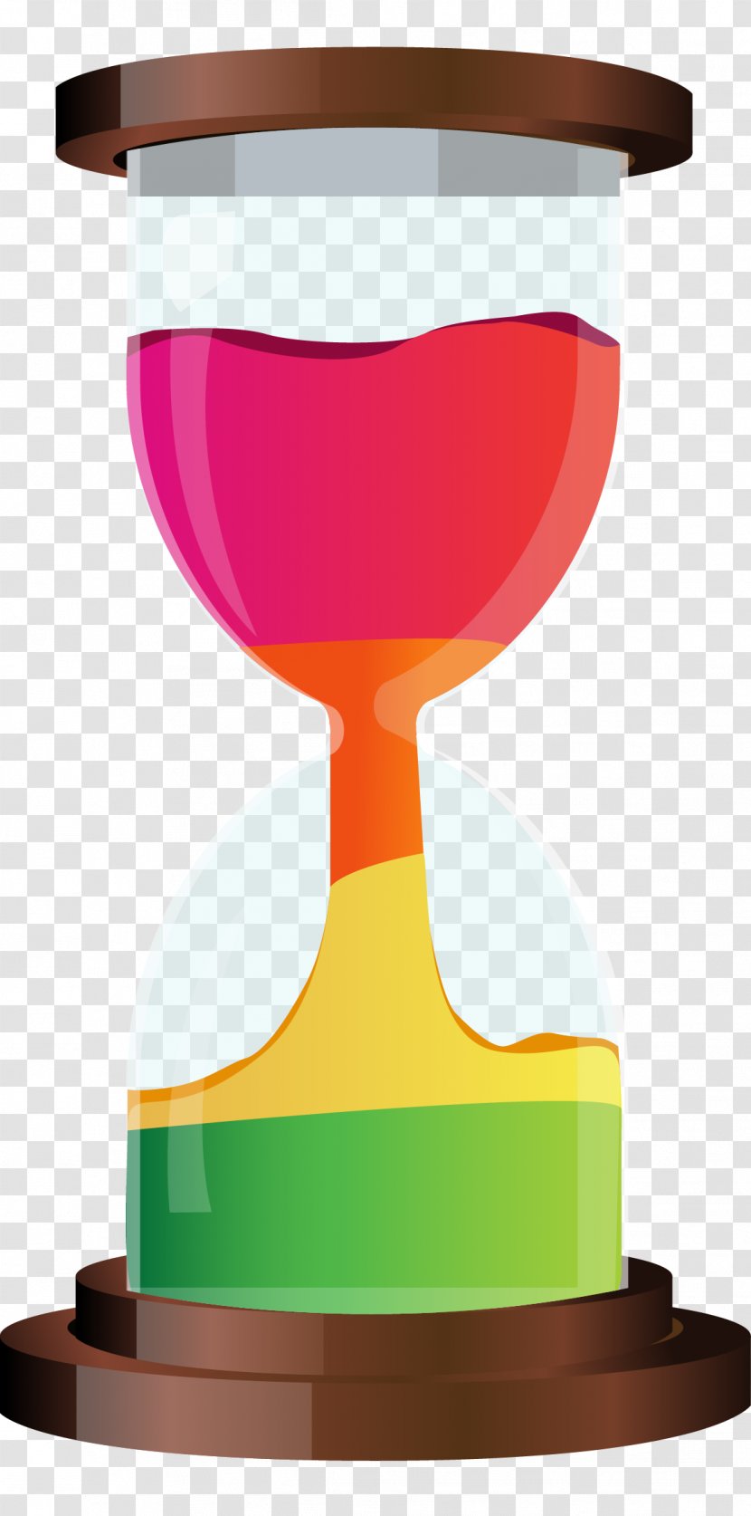Hourglass Time - Creativity - Vector Hand-painted Transparent PNG
