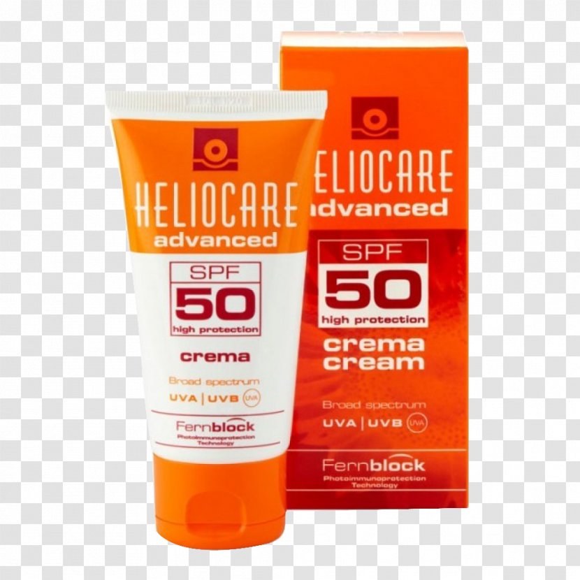 Heliocare Sunscreen Spf 50 Cream 50Ml Lotion Factor De Protección Solar - Hanging Sale Transparent PNG