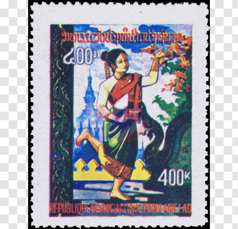 Luang Prabang Lao New Year Postage Stamps Flag Of Laos Art - National Missing Children Day Transparent PNG