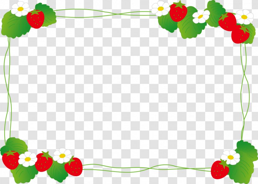 Strawberry Green - Flora Transparent PNG