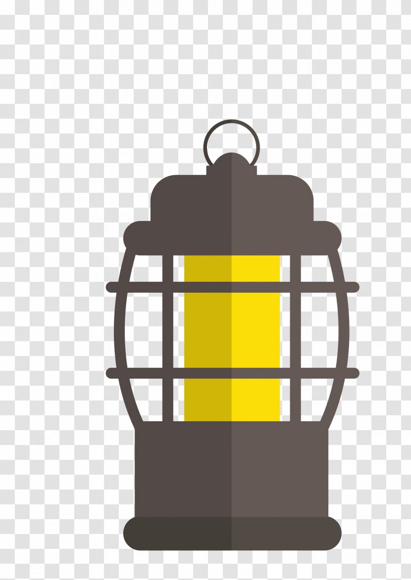 Kerosene Lamp Oil Lantern - Vector Color Lighting Transparent PNG