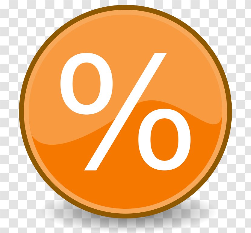 Percentage Percent Sign Symbol Clip Art - Number Transparent PNG