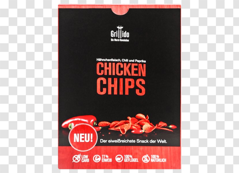 Grillido Chicken Chips Chili Supermarket REWE Group Product - Online Grocer - And Transparent PNG