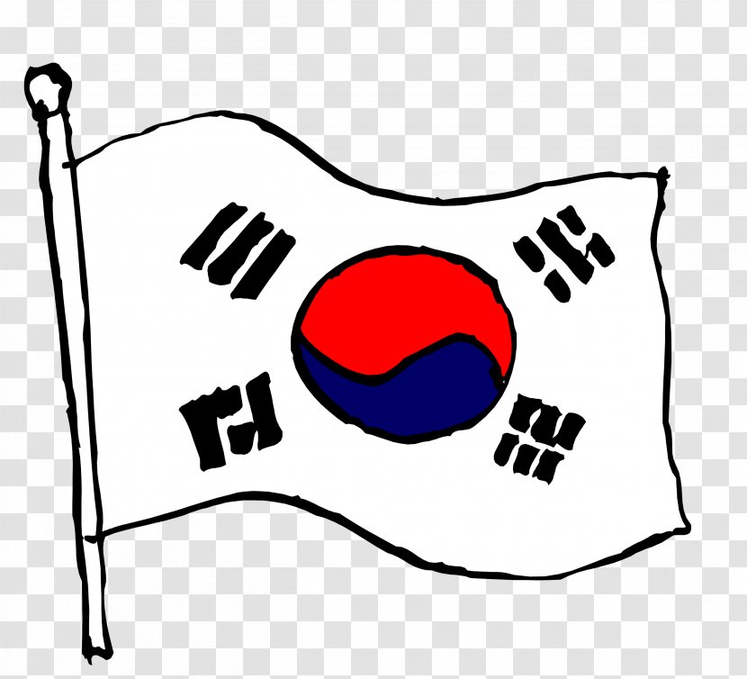 Flag Of South Korea United States Korean Won First Republic - Tree Transparent PNG