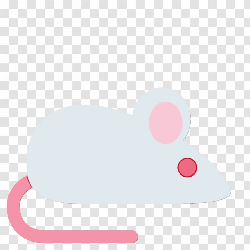 Heart Background - Computer Mouse - Pink Transparent PNG