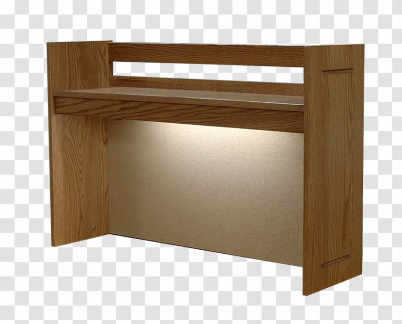 Table Furniture Desk Wood Drawer - Bookcase Transparent PNG