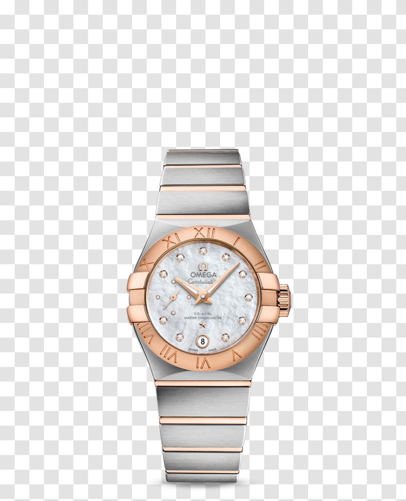 Omega SA Watch Coaxial Escapement Constellation Jewellery - Dial - Mechanical Transparent PNG