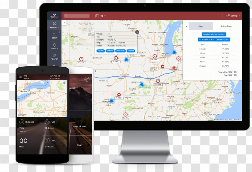 CivicPlus Computer Software Dashboard Responsive Web Design - Smartphone - Delivery Driver Transparent PNG