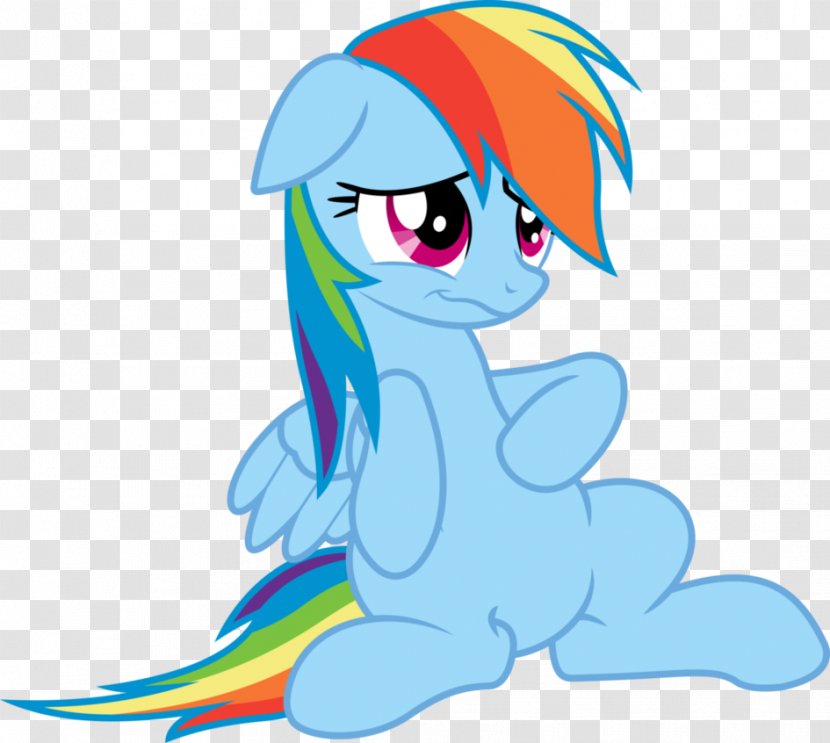 Rainbow Dash Pinkie Pie Applejack Fluttershy Pony - Silhouette Transparent PNG
