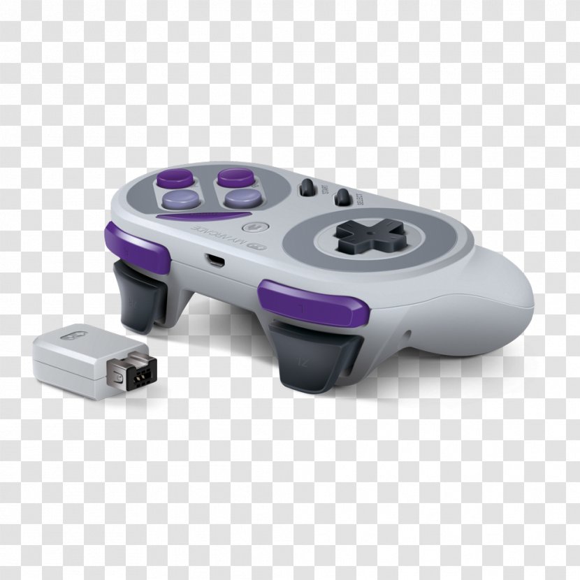 Super Nintendo Entertainment System Street Fighter II Wii U Classic Controller - Electronic Device - Gamepad Transparent PNG