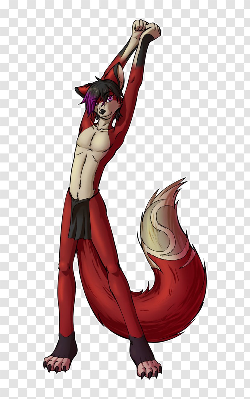 Loincloth Drawing Furry Fandom Fox - Watercolor - Cartoon Transparent PNG