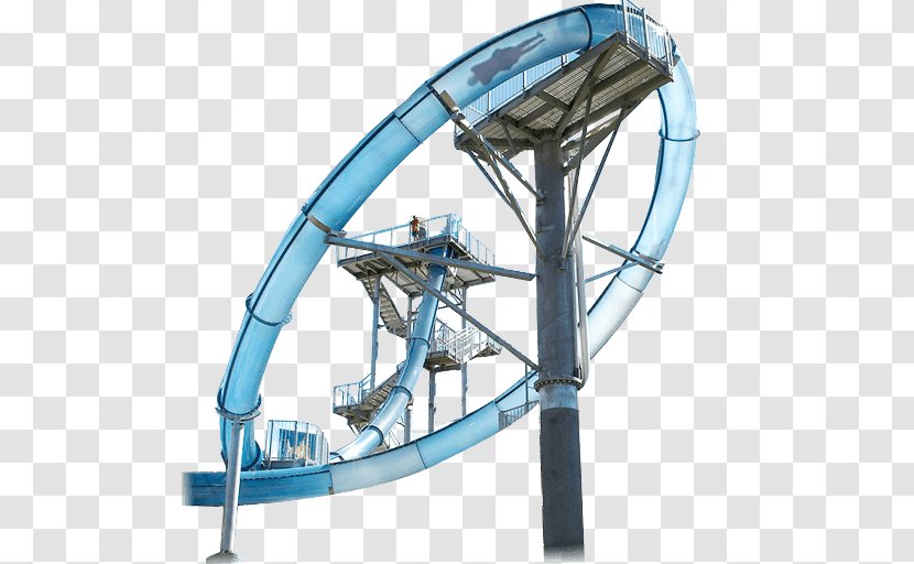 Wet'n'Wild Gold Coast Wild Wadi Water Park AquaLoop Slide - Roller Coaster - Trapdoor Transparent PNG