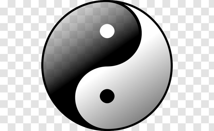 Yin And Yang Clip Art - Monochrome Photography - Symbol Transparent PNG