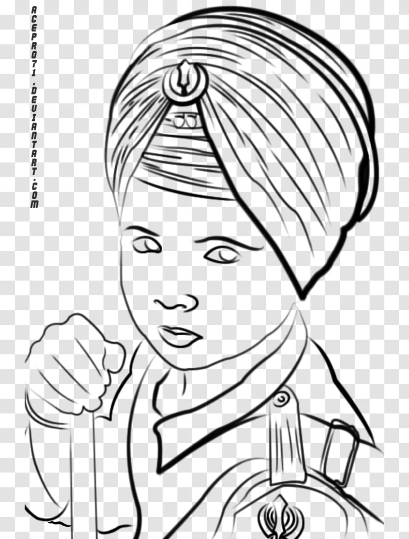 Sikhism Dastar Waheguru Coloring Book - Tree - Guest Vector Transparent PNG