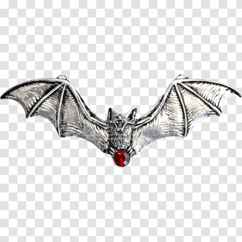 Bat Necklace Galraedia Goddess Daena - Webwinkel Exotiek - Bats Flying Transparent PNG