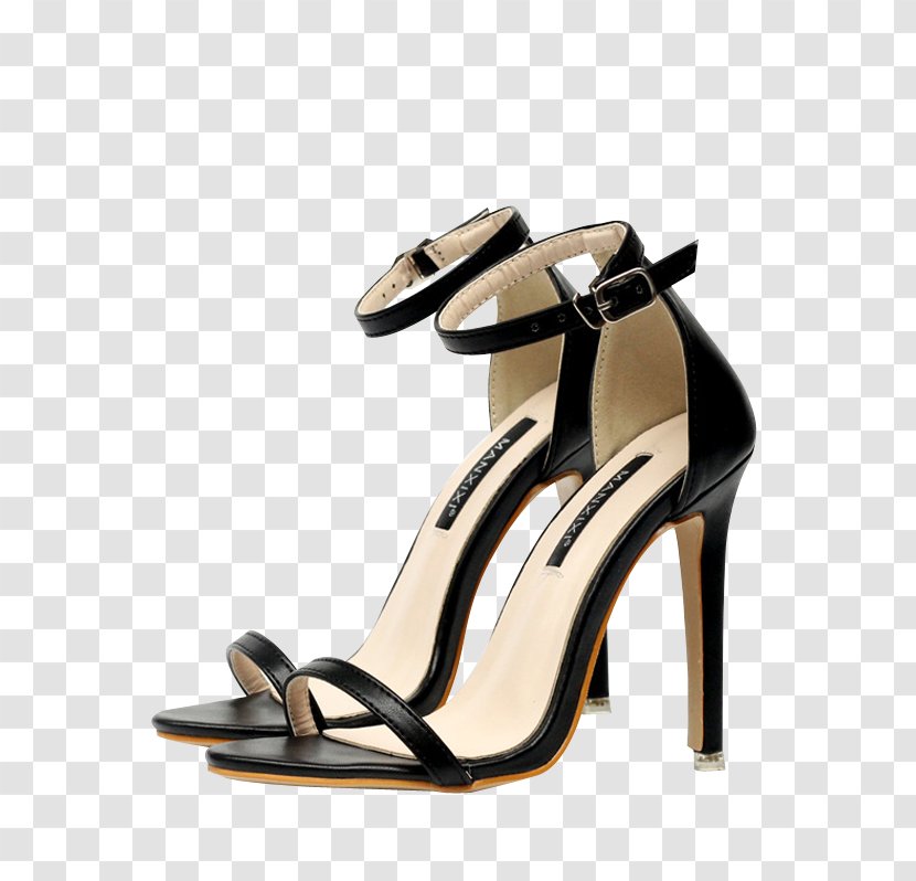 Slipper High-heeled Shoe Sandal Clothing - Oxford Transparent PNG