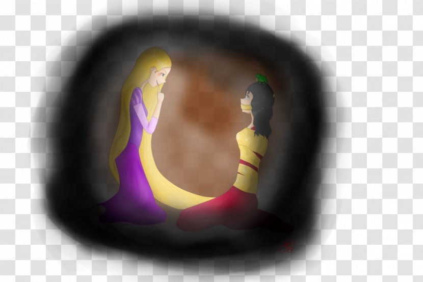 Fan Art DeviantArt Tangled Digital - Silhouette - Shh Transparent PNG