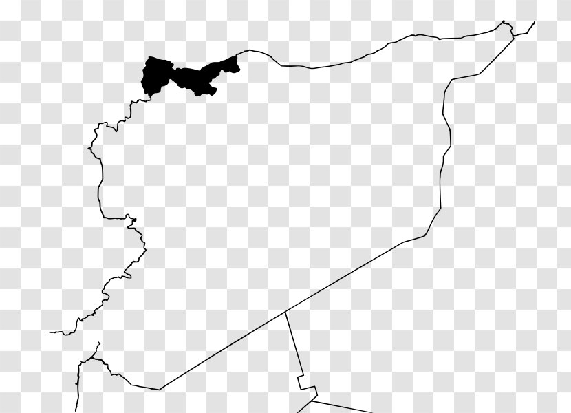 Russian Military Intervention In The Syrian Civil War Battle Of Aleppo Flag Syria - Line Art - Map Transparent PNG