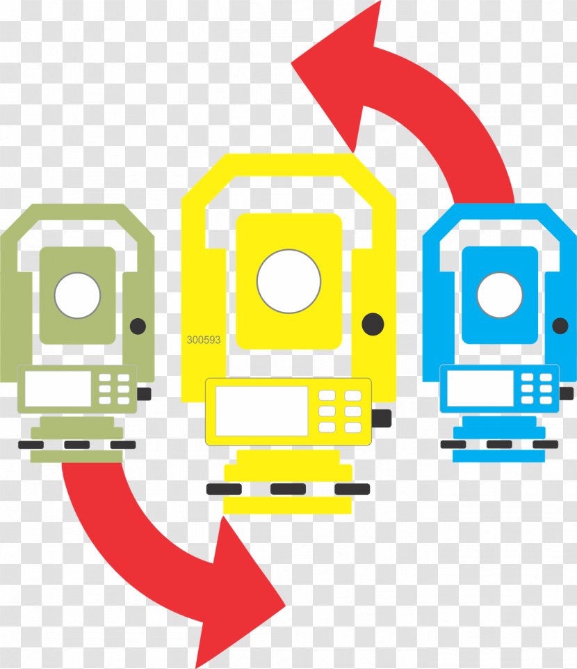 Total Station Topography Topcon Corporation Level Angle - Technology - Diagram Transparent PNG