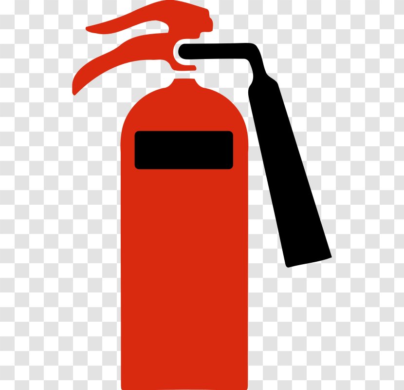 Fire Extinguishers Clip Art Openclipart Class B - Red Transparent PNG