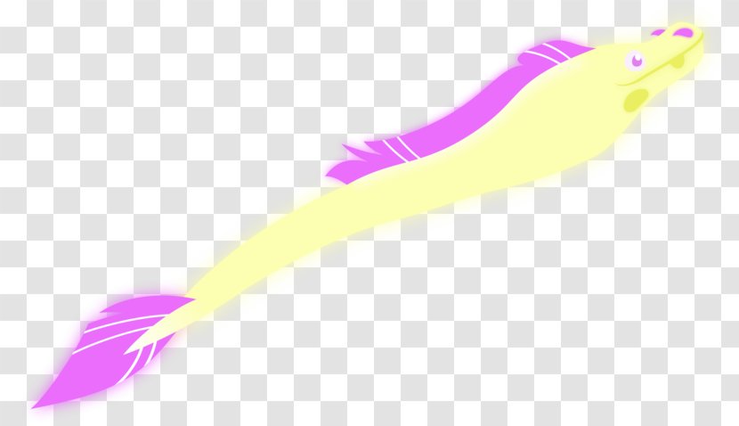 Pink M Feather Transparent PNG