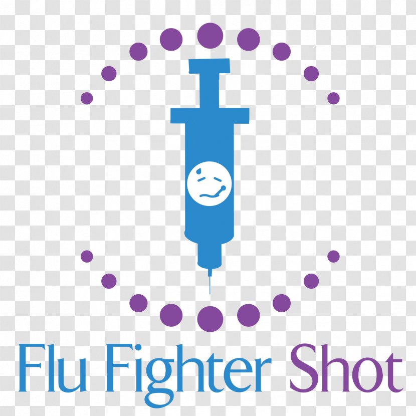 Vitamin B-12 Influenza Injection Logo - Flu Transparent PNG