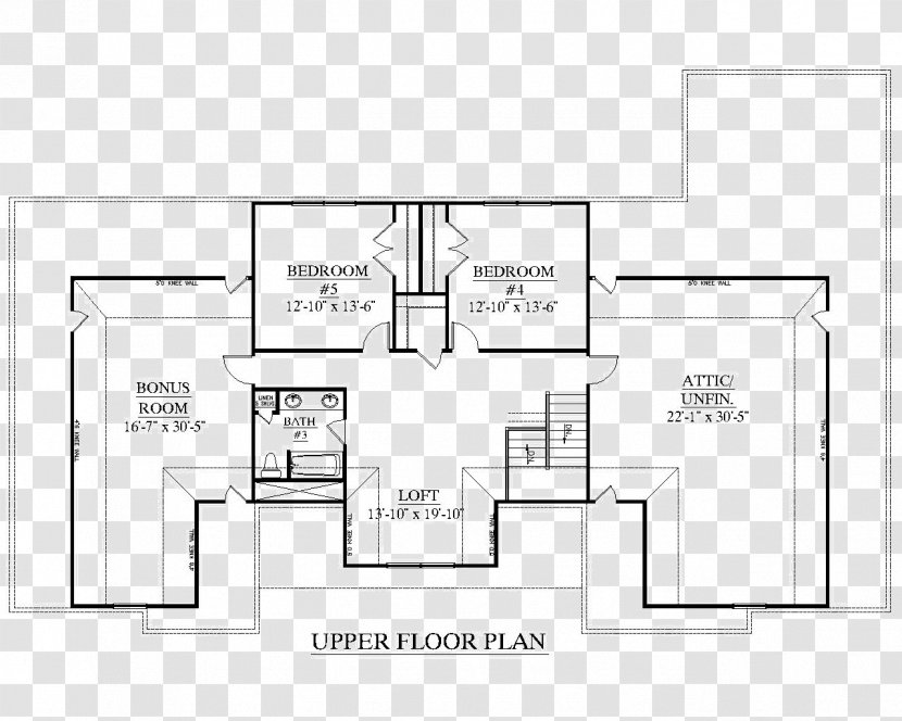 Floor Plan House Paper Design - Rectangle Transparent PNG