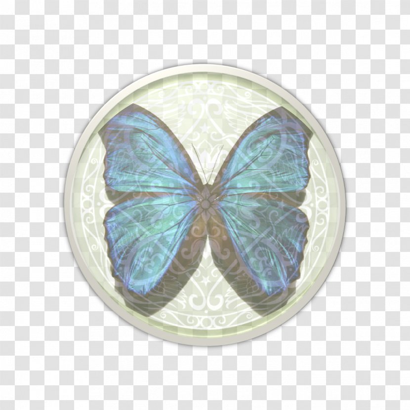 Butterfly Menelaus Blue Morpho Reflection Symmetry - Circle Transparent PNG