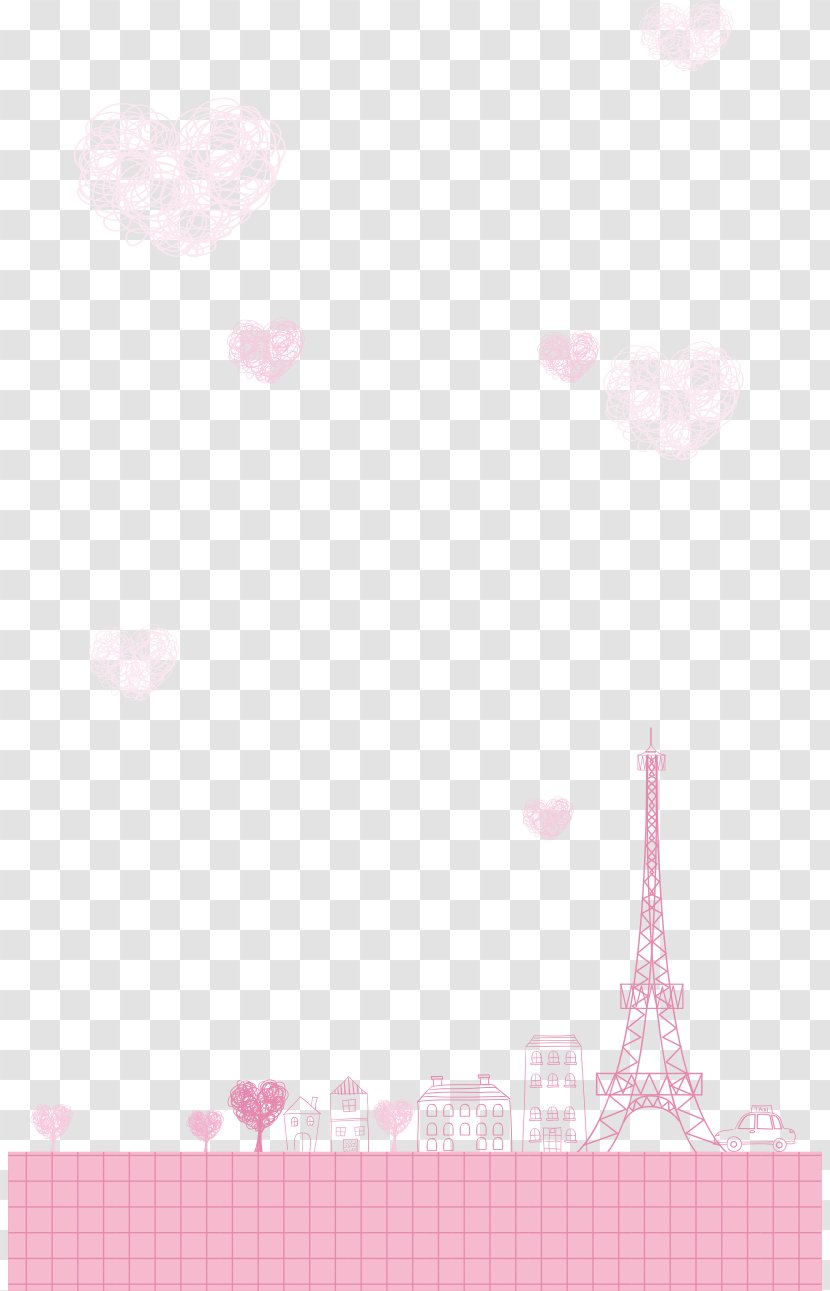 Textile Area Castling Pattern - Pink City Transparent PNG