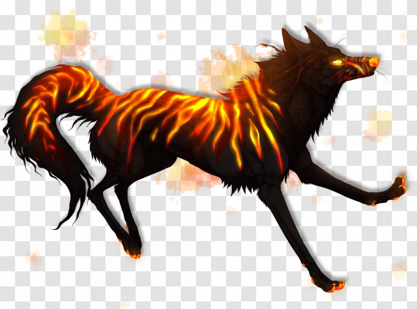 Gray Wolf Demon Magic Canidae Photography - Deviantart Transparent PNG