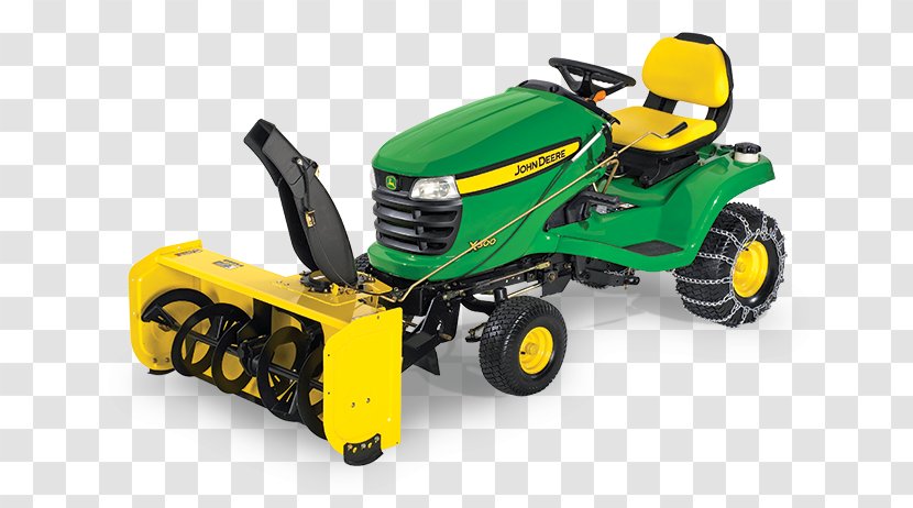 John Deere Snow Blowers Lawn Mowers Tractor Riding Mower - Motor Vehicle - Grass Transparent PNG