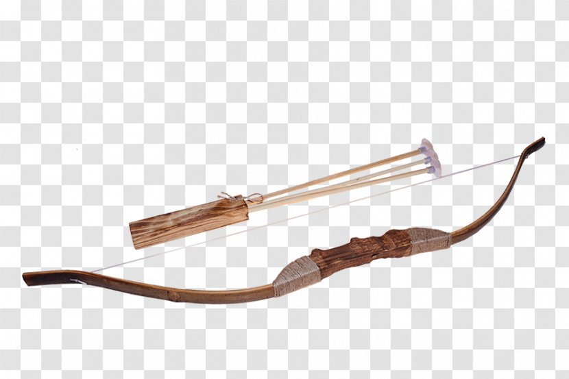 Bow Arrow Wood Child Archery Transparent PNG