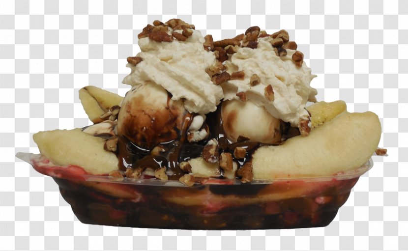 Sundae Banana Split Ice Cream Chocolate Brownie Babcock Hall Dairy Store Transparent PNG